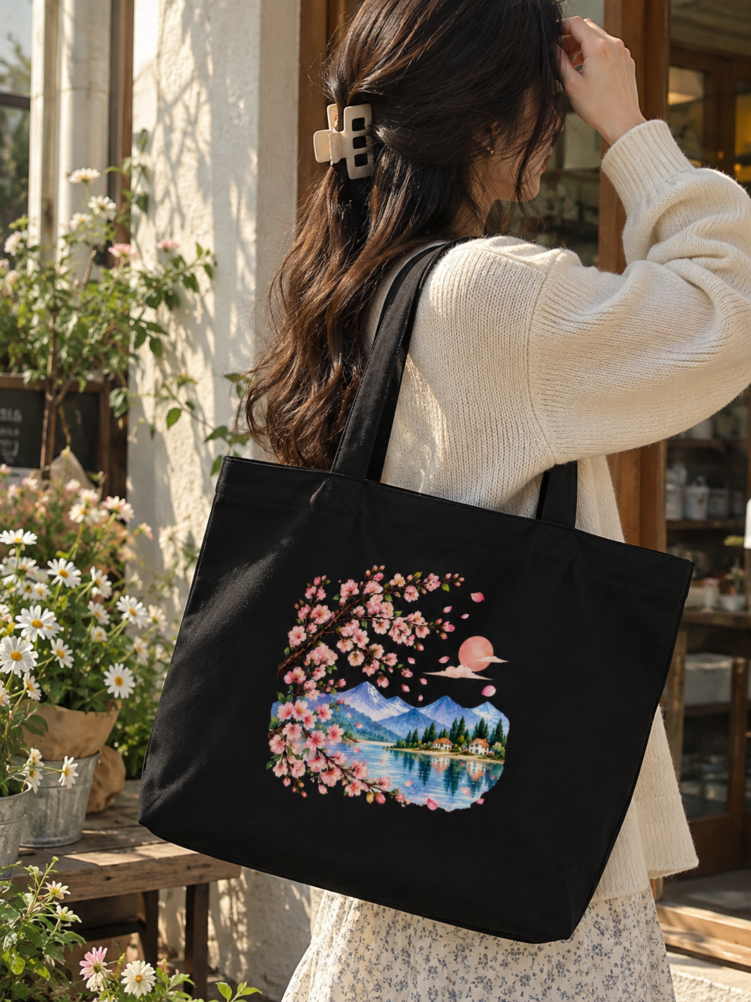 Blossom Large Tote Bag